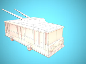 Public transport 3D Model