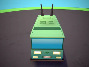Public transport 3D Model