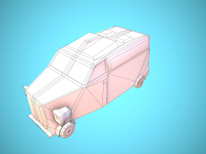 Public transport 3D 模型