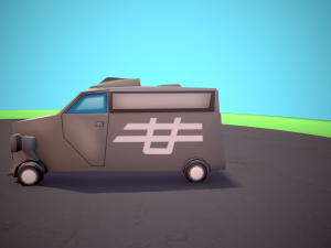 Public transport 3D 模型