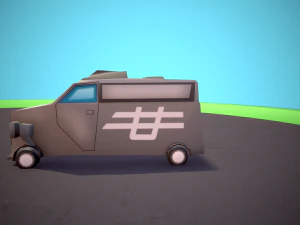Public transport 3D Model