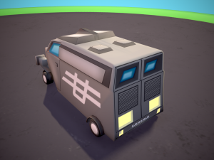 Public transport 3D 模型