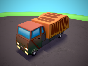 Public transport 3D 模型