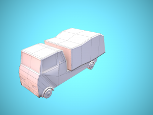 Public transport 3D 模型