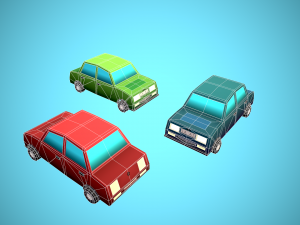 Pack of cars Modello 3D