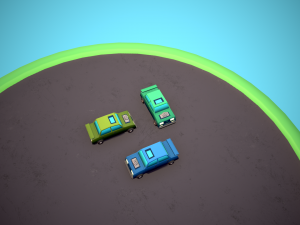 Pack of cars Modello 3D