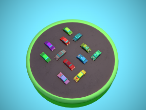 Pack of cars Modello 3D