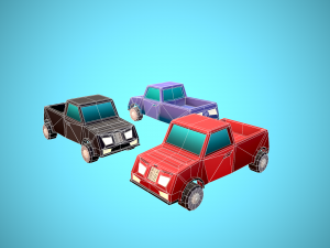 Pak cars 2 3D मॉडल