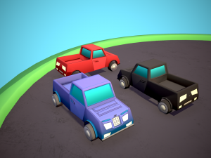 Pak cars 2 3D मॉडल