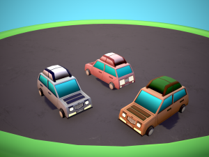 Pak cars 2 3D मॉडल