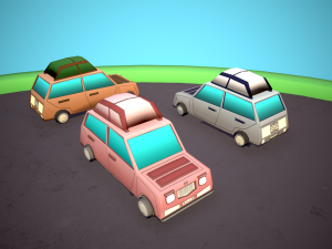 Pak cars 2 3D मॉडल