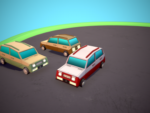 Pak cars 2 3D मॉडल