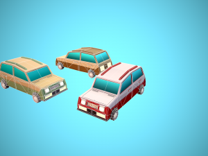 Pak cars 2 3D मॉडल