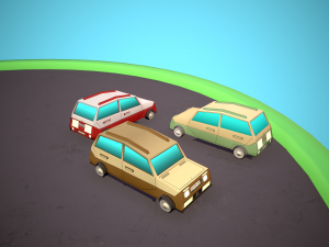 Pak cars 2 3D मॉडल