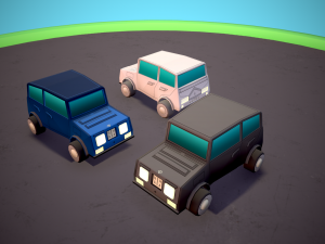 Pak cars 2 3D मॉडल