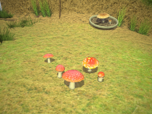 Mushroom Collection Low-poly 3D मॉडल