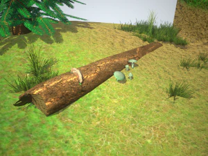 Mushroom Collection Low-poly 3D Model