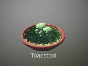 Mushroom Collection Low-poly 3D मॉडल