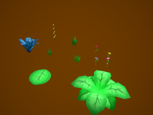 Grass Low-poly 3D Model