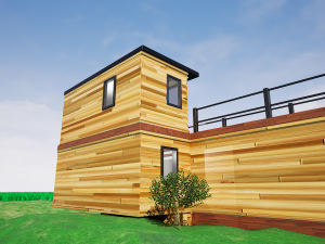 Low-poly house Modelo 3D