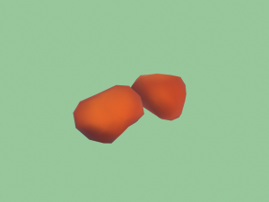Copper Swords Low Poly Toon Style 3Dモデル