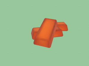 Copper Swords Low Poly Toon Style 3Dモデル