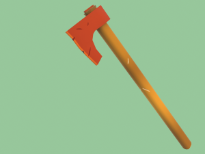 Copper Swords Low Poly Toon Style 3Dモデル