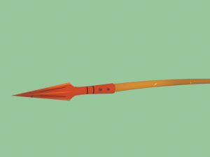 Copper Swords Low Poly Toon Style 3Dモデル