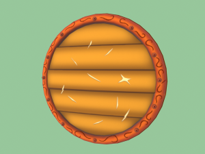 Copper Swords Low Poly Toon Style 3Dモデル