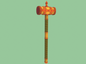 Copper Swords Low Poly Toon Style 3Dモデル