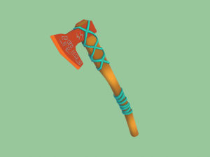 Copper Swords Low Poly Toon Style 3Dモデル