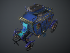 Royal Carriage 3D Модель