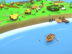Low Poly Casual Village Pack 3D Model