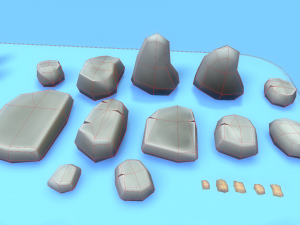 Low Poly Casual Village Pack 3D Model