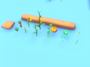 Low Poly Casual Village Pack 3D Model