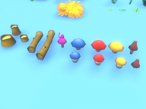 Low Poly Casual Village Pack 3D Model