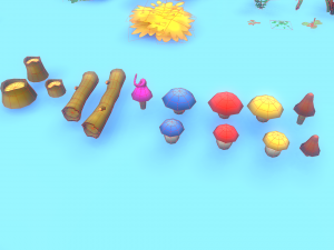Low Poly Casual Village Pack 3D Model