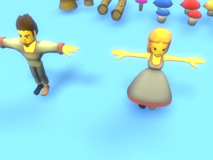 Low Poly Casual Village Pack 3D Model