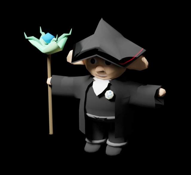 Cartoon character low-poly kaka Model 3D .c4d .max .obj .3ds .fbx .stl .blend 