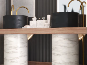 cuarto de ba&ntilde;olavaboBT Modelo 3D