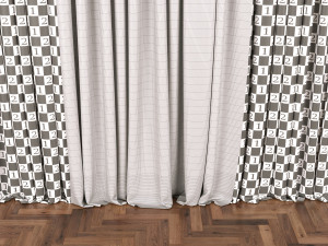 Curtains BT Modello 3D