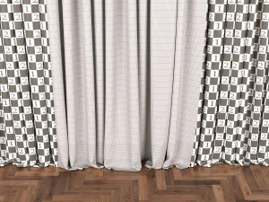 Curtains BT 3D Model