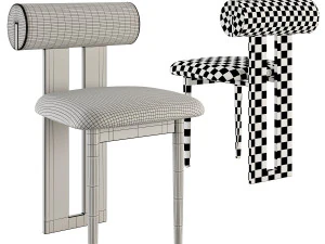 Cena con ippopotamo Modello 3D