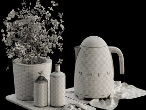 Kitchen accessories smeg Model 3D