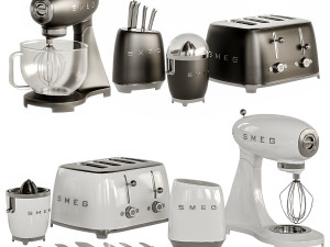 Kitchen accessories smeg 02 3D 모델