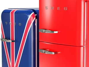 SMEG Rrefrigerators 01 3D Model