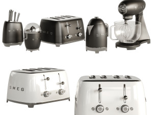 Set Cook SMEG 02 Modelo 3D