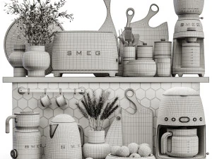 Collection smeg 03 3D Model