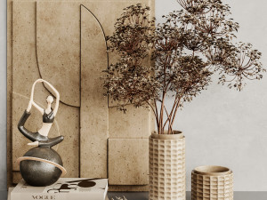 Decor set M-1 Modelo 3D