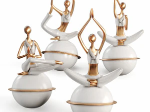 Balleriana statue 3D Model